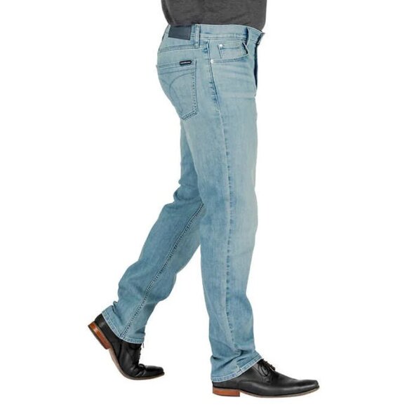 NEW Calvin Klein Mens Straight Leg Jeans | Light wash - Picture 2 of 5